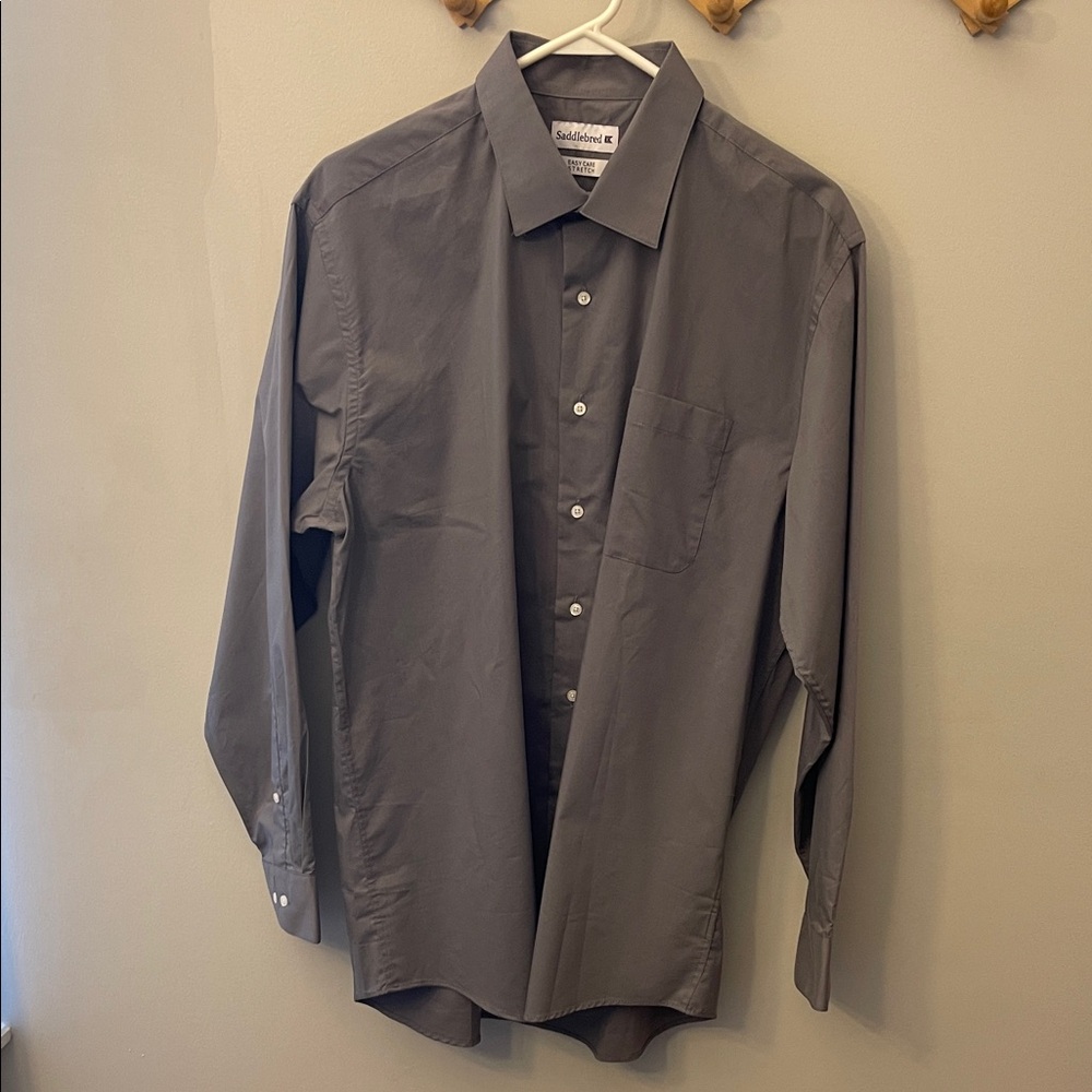 Saddlebred Charcoal Dress Shirt